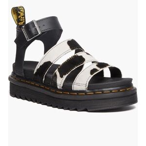 Cow Print Doc Martens sandals